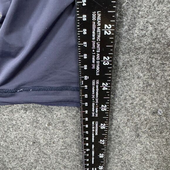 Lululemon Fresh in Mesh Leggings Women's 6 Navy Blue Mesh 25" Athletic - Picture 5 of 9